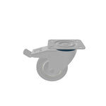 Carica il modello 3D nel visualizzatore Galleria, Ruote con nucleo in lamiera zincata con SUPPORTO | PIASTRA | Marketplace | Amazon ed eBay | SET da 2 pz