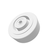 Chargez le modèle 3D dans la visionneuse Galerie, Roues en caoutchouc élastique | NOIR | NUCLEAIRE ALUMINIUM | CHARGES ELEVEES | Diamètre 100 à 250 mm