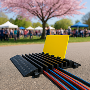 Primavera, EVENTI all’ APERTO E SICUREZZA: perché le CANALINE PASSACAVO sono indispensabili