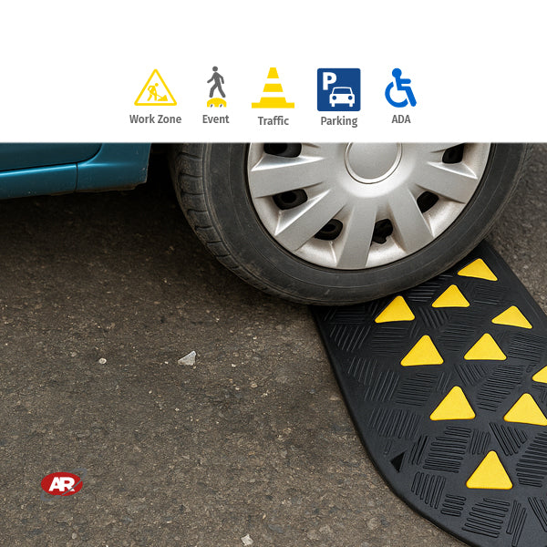 Supera ogni dislivello con le nostre RAMPE IN GOMMA!