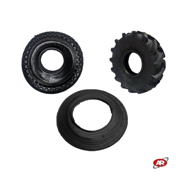 Replacement Tires | 10"x3.00-4 | 260x85 | Tread A, C or TR | 4PR | TYRE
