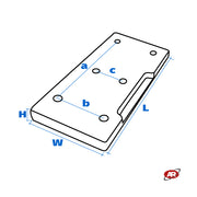 Tamponi in GOMMA PIENA per SMONTAGOMME | Lato STALLONATORE | Compatibile con FASEP | TECO | CEMB | SG32