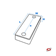 Tamponi in GOMMA PIENA per SMONTAGOMME | Lato STALLONATORE | Compatibile con FASEP | TECO | CEMB | SG33
