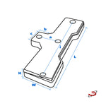 Charger l&#39;image dans la visionneuse de galerie, Tampons en caoutchouc pour DÉMONTE-PNEU | Compatible avec SICE | WERTHER | OUTIL RP | CEMB | CORMACH | SG17
