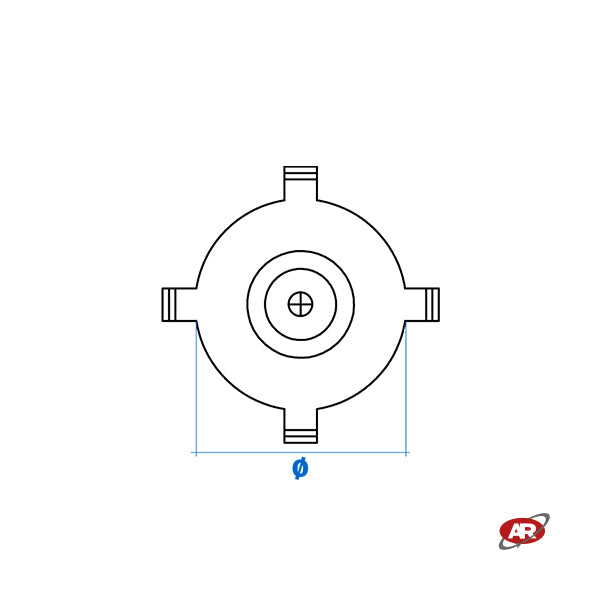 Connecteurs et adaptateurs | métal | Pour véhicules ÉLECTRIQUES ET HYBRIDES | Ponts élévateurs à 2 colonnes et vérins hydrauliques | BT3-M