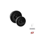 Carica l&#39;immagine nel visualizzatore Galleria, Ruota con struttura MONOLITICA in RESINA FENOLICA TERMOINDURENTE | Per ALTE temperature -20/+280 °C | Diametro 80 e 100 mm | Foro a boccola
