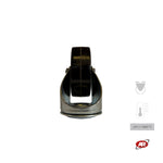 Carica l&#39;immagine nel visualizzatore Galleria, Ruota con struttura MONOLITICA in RESINA FENOLICA TERMOINDURENTE con SUPPORTO | ROTANTE | Per carichi MEDI e ALTE temperature -20/+280 °C
