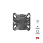 Load image into Gallery viewer, Stainless steel plate supports | FIXED | SWIVEL | SWIVEL with BRAKE | Industrial applications | Load capacity up to 350 kg | For wheels up to Ø 200
