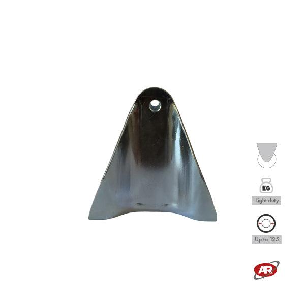 LIGHT duty castors with plate | FIXED | SWIVEL | SWIVEL with BRAKE | Galvanized steel | For industrial wheels up to Ø 125 | Load capacity up to 180 kg