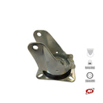 Load image into Gallery viewer, Heavy duty castors | Industrial-grade SWIVEL plate | 3.5/4 mm thick galvanized steel | For wheels up to Ø 250 mm | Swivel castor | Load capacity up to 800 kg
