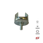 Load image into Gallery viewer, STANDARD/MEDIUM supports | Industrial type swivel | 2.5/3 mm thick galvanized steel | Load capacity up to 350 kg | For wheels up to Ø 200 swivel support
