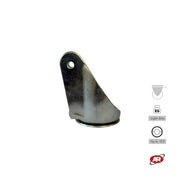 LIGHT duty castors with ROTARY and ROTARY BRAKE | Galvanized steel | For industrial wheels up to Ø 125 | Load capacity up to 180 kg