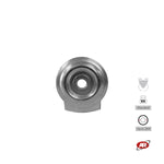 Load image into Gallery viewer, STAINLESS STEEL plate supports | ROTATING and swivel with BRAKE | Industrial applications | Load capacity up to 350 kg | For wheels up to Ø 200
