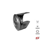 Load image into Gallery viewer, STAINLESS STEEL plate supports | ROTATING and swivel with BRAKE | Industrial applications | Load capacity up to 350 kg | For wheels up to Ø 200
