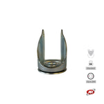 Load image into Gallery viewer, STANDARD/MEDIUM supports | Industrial type swivel | 2.5/3 mm thick galvanized steel | Load capacity up to 350 kg | For wheels up to Ø 200 swivel support
