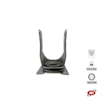 Charger l&#39;image dans la visionneuse de galerie, Roulettes robustes à plaque | Fixes | Pivotantes | Pivotantes avec frein | Type industriel | Acier galvanisé | Pour roues Ø 260 (3,00-4) | Charge admissible jusqu&#39;à 500 kg
