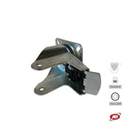 Load image into Gallery viewer, STANDARD/MEDIUM supports | Industrial-type SWIVEL plate with BRAKE | 2.5/3 mm thick galvanized steel | Load capacity up to 350 kg | For wheels up to Ø 200, swivel support with brake
