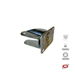 Load image into Gallery viewer, STANDARD/MEDIUM supports | Industrial-type SWIVEL plate | 2.5/3 mm thick galvanized steel | Load capacity up to 350 kg | For wheels up to Ø 200 mm, swivel support
