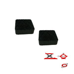 Load image into Gallery viewer, Set of 2 pcs | Marketplace | Amazon and eBay | SERIES B | Universal Rubber Support Pads for Scissor Lifts
