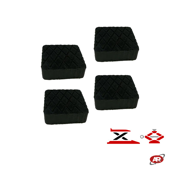 Set da 4pz | Marketplace | Amazon ed eBay | SERIE B | Tamponi appoggio in gomma UNIVERSALI per ponti sollevatori a forbice