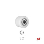 Charger l&#39;image dans la visionneuse de galerie, Rouleaux pour transpalettes avec revêtement en polyamide | Charges lourdes | Diamètre 82 mm | Roulements à billes
