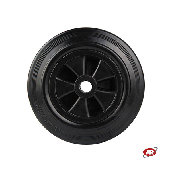 Roues à noyau en polypropylène | NOIR | Diamètre 80 à 200 mm | Cage à aiguilles