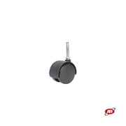 Ruote gemellate in poliammide TNYFO | Nylon (PA) | Diametro 40 o 50 mm | SUPPORTO | ROTANTE con codolo liscio di 38 mm