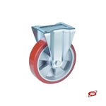 Load image into Gallery viewer, Wheels with ALUMINUM core and POLYURETHANE coating | HEAVY LOADS | MOUNT | PLATE
