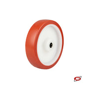 Ruote con nucleo in POLIAMMIDE e rivestimento in POLIURETANO | Diametro da 80 a 200 mm | Gabbia a rullini