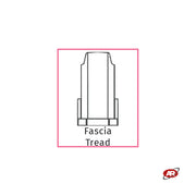 Polypropylene core wheels | BLACK | Diameter 80 to 250 mm | Bushing hole