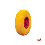 Charger l&#39;image dans la visionneuse de galerie, Roue increvable POUR CHARIOTS en noyau PLASTIQUE | 10“x3.00-4 | 260x73 | Trou de la bouche
