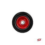 Carica l&#39;immagine nel visualizzatore Galleria, Ruota antiforatura PER CARRELLI in nucleo in LAMIERA | FFP1501 | 8“x2.50-4 | 220x65 | Battistrada B | Foro a Cuscinetti di 20 mm

