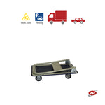 Carica l&#39;immagine nel visualizzatore Galleria, Carrello a due ruote con telaio in ALLUMINIO | Carrello portapacchi | CARRELLO DA TRASPORTO | CARRELLO A MANO | Portata 150 o 300 Kg | 301F | 305F
