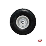 Load image into Gallery viewer, Pneumatic wheel for garden with core in SHEET METAL | Tread GR | 15“x6.00-6 | 380 x 135 | Bushing hole 25 mm | PR3009
