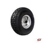 Load image into Gallery viewer, Pneumatic wheel for garden with core in SHEET METAL | Tread GR | 15“x6.00-6 | 380 x 135 | Bushing hole 25 mm | PR3009
