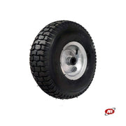 Pneumatic Wheel for Garden and Nautical Carts | Sheet Metal Core | GR Tread | 15