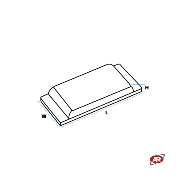 Rubber/steel SKID PLATES | For TIPPERS and BED LINERS | PIA8896 and PIA8895