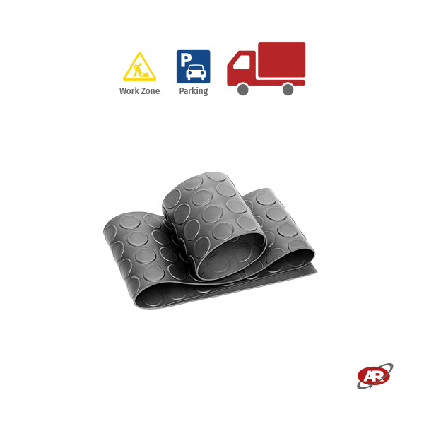 ROTOLI in gomma nera | Teli | SBR | 5 o 10 metri | Calpestabili e Lavabili | Rivestimenti per pavimenti e piani di lavoro