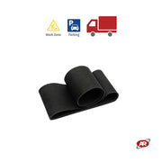 Black rubber ROLLS | Sheets | SBR | 5 or 10 meters | Walkable and Washable | Floor and worktop coverings