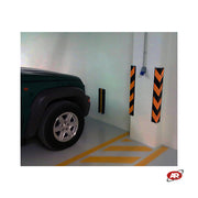 Paraurti in gomma con pellicola rifrangente | PARASPIGOLI E PARAURTI | Parcheggi | Magazzini | Garage | Protezione interni ed esterni | Profili antiurto di protezione | DH-WP-5