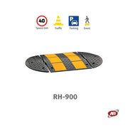 Rallentatori stradali | Modello RH centrali o terminali | Dossi artificiali | Dissuasori di velocità | RH-900 o RH-T900 | Velocità massima 40 km/h