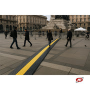 Pedane passacavi | 1 CANALINE | Canalina da pavimento calpestabile | Protezione cavi | Manifestazioni | Eventi | Cantieri stradali | Capacità 12 Ton | DH-CP-S1M