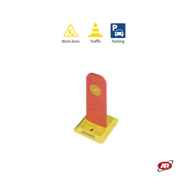 BORNES ROUTIÈRES FLEXIBLES | Sécurité sur les chantiers de construction | Séparation temporaire ou permanente | DÉLIMITER | Contrôle de la circulation | U-24