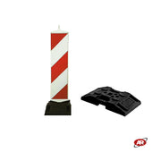 Basi di appesantimento in gomma | Barriere stradali | Separatori | CANTIERI | Deviazioni e protezioni | Aree di lavoro | BA