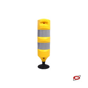 Paletti dissuasori con BASE SNODATA inclusa | Separatori di corsia | Corsie riservate e ciclopedonale | Incanalamenti stradali | Deviazioni | DH-FB-2