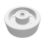 Load 3D model into Gallery viewer, Wheels with an aluminum core and polyurethane coating | HEAVY LOADS | Diameter from 100 to 200 mm | Ball bearings

