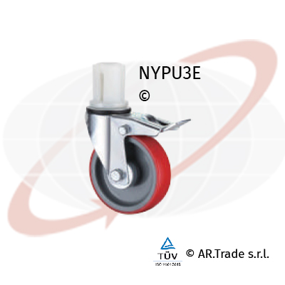 AR.Trade s.r.l ruote per ponteggi in poliuretano e poliammide NYPU3E