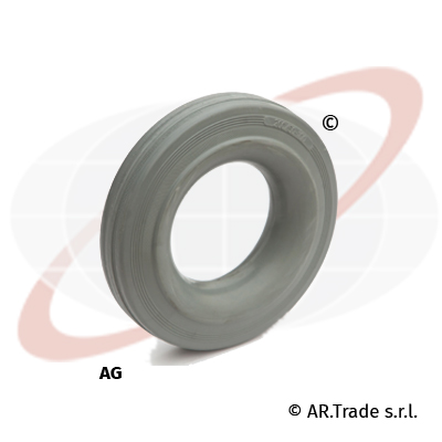 AR.Trade s.r.l anelli standard in gomma piena grigi utilizzate industria AG