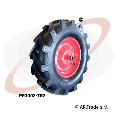 AR.Trade s.r.l ruote pneumatica per garden nucleo in lamiera PR3002-TR2